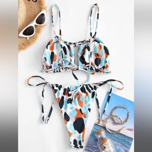 ZAFUL bikini. Worn once. Great condition. Cheeky